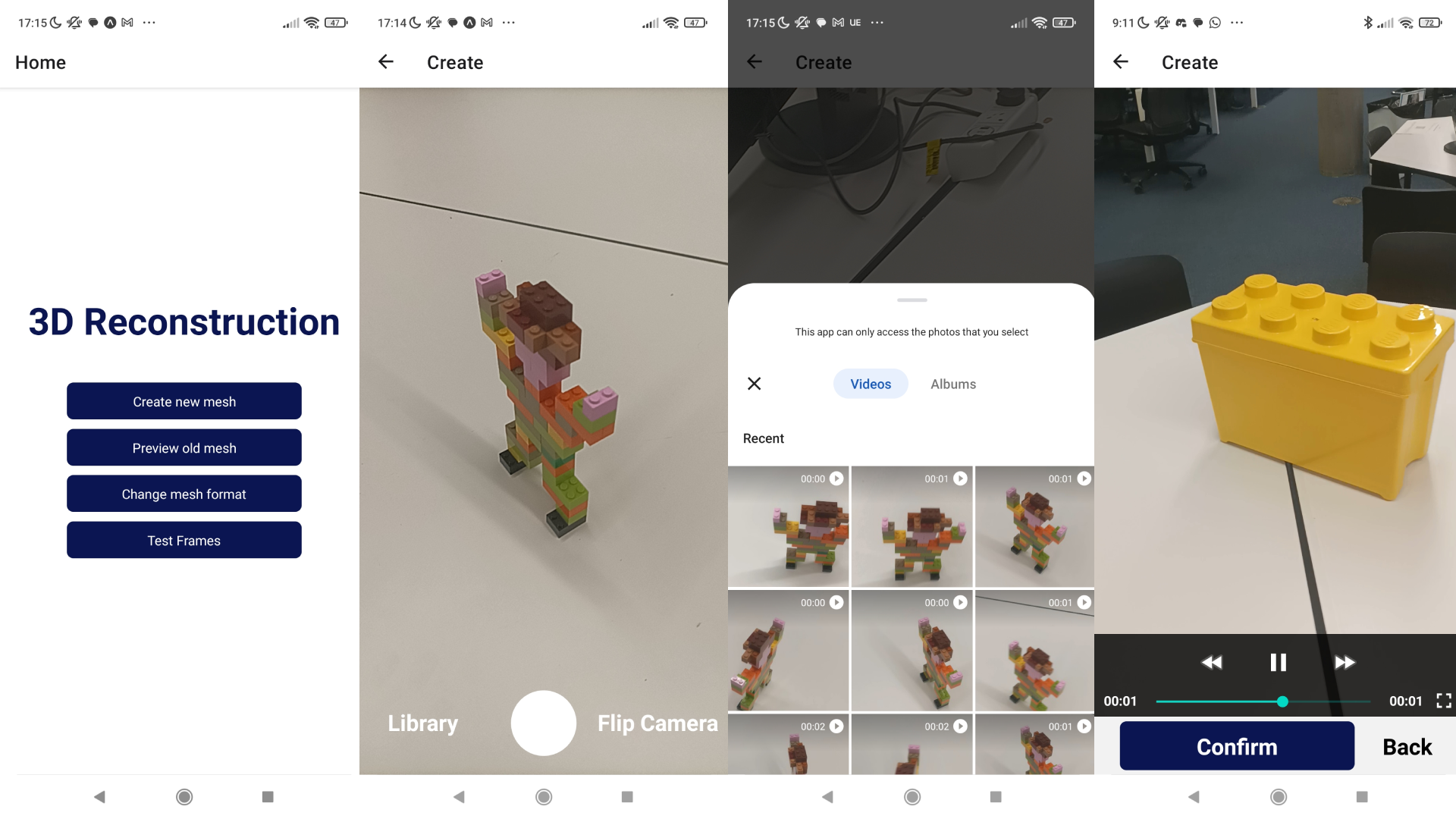 Mobile App Screenshots